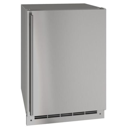U-Line Outdoor Collection 24 Inch Wide 4.9 Cu. Ft. Energy Star Certified Compact Convertible Refrigerator with LED Lighting Stainless Steel