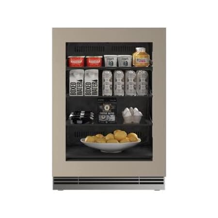U-Line Home 24 Inch Wide 5.1 Cu. Ft. Energy Star Certified Panel Ready Compact Freezerless Refrigerator with Cantilevered Shelving System Integrated Frame