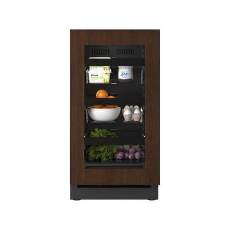 U-Line Seamless 18 Inch Wide 3.5 Cu. Ft. Energy Star Certified Panel Ready Compact Freezerless Refrigerator with BrightShield Antimicrobial Protection Integrated Frame