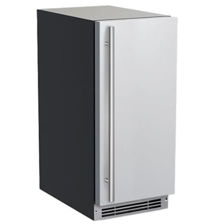 U-Line Craft Clear Ice Machine with Pump Reversible Door Stainless Steel