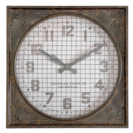 Clock on White Background