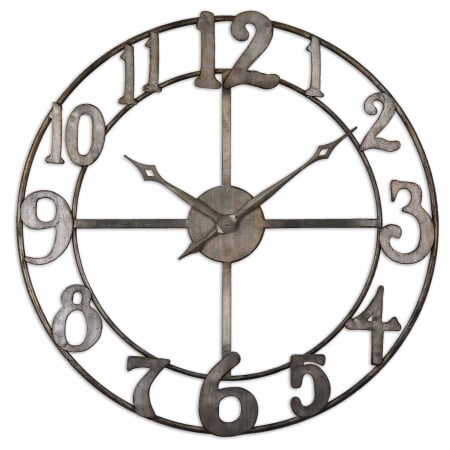 Clock on White Background