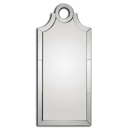 Uttermost Acacius 30" W x 66" H Arched Framed Bathroom Mirror Antique Mirror