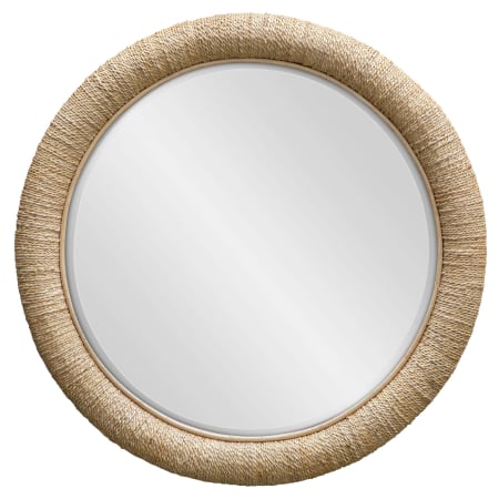 Uttermost Mariner 38-1/2" W x 5" H Circular Framed Bathroom Mirror Natural
