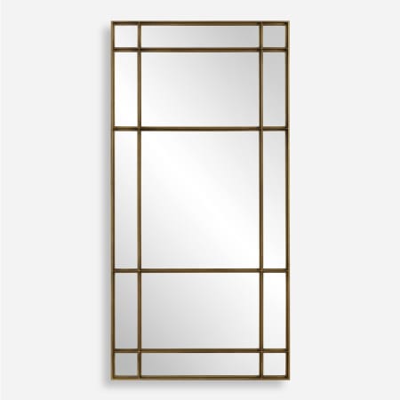 Uttermost Spurgeon 39-3/8" W x 79-3/4" H Rectangular Framed Bathroom Mirror Gold