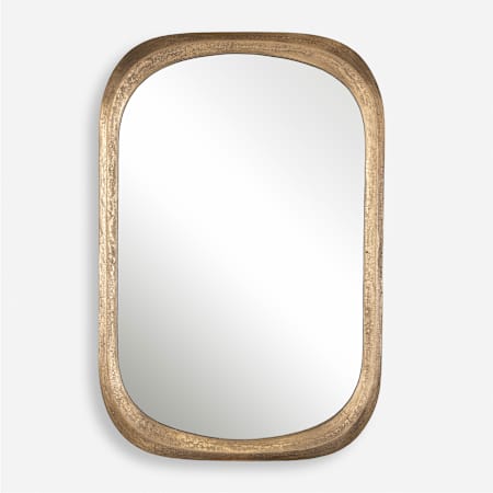 Uttermost Malone 24"W x 36-1/2"H Rectangular Flat Accent Mirror Gold