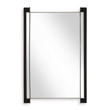 Uttermost Cunene 26"W x 39-1/4"H Rectangular Flat Iron Framed Accent Mirror Matte Black