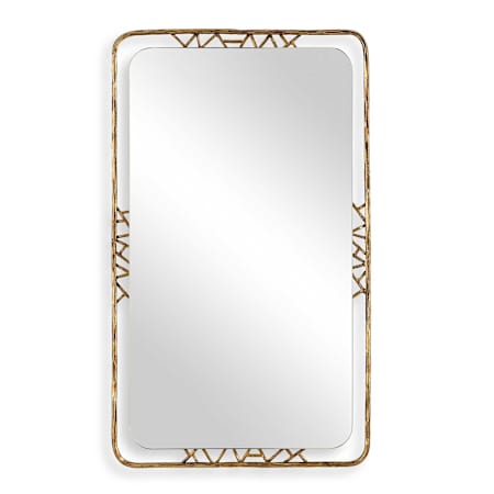 Uttermost Tahoma 30"W x 50"H Rectangular Flat Iron Framed Accent Mirror Antique Gold