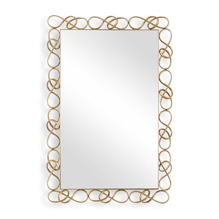 Uttermost Twist It 29-1/4"W x 45-1/4"H Rectangular Flat Framed Accent Mirror Brass