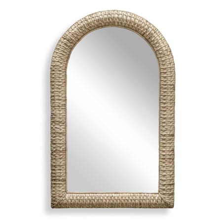 Uttermost Twisted 38-1/4"W x 60-1/4"H Arched Flat Framed Accent Mirror Woodtone