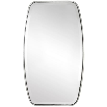 Uttermost Canillo 21-1/8" W x 36-1/8" H Contemporary Rectangular Framed Bathroom Wall Mirror Aged Silver Leaf