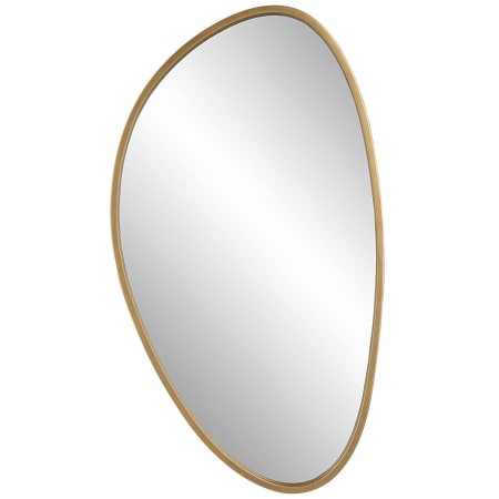 Uttermost Boomerang 20-1/4" W x 36" H Specialty Framed Bathroom Mirror Gold