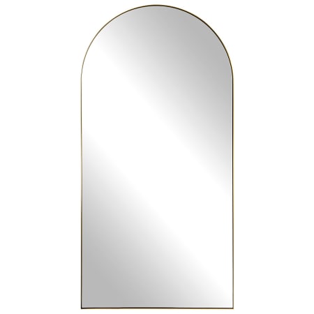 Uttermost Crosley 15" W x 30" H Rectangular Wood Framed Bathroom Wall Mirror Gold