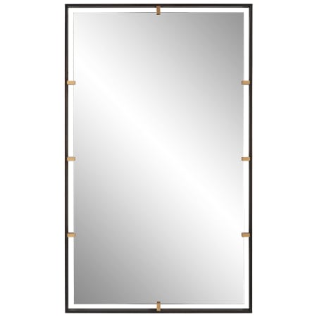 Uttermost Egon 27-3/8" W x 47-1/2" H Rectangular Framed Bathroom Mirror Aged Bronze