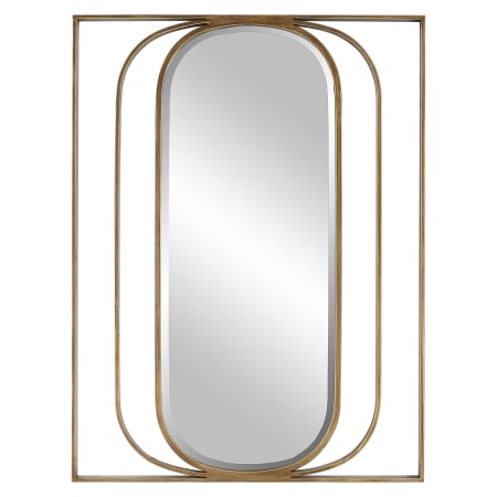 Uttermost Replicate 30" W x 40" H Rectangular Framed Bathroom Mirror Antiqued Gold