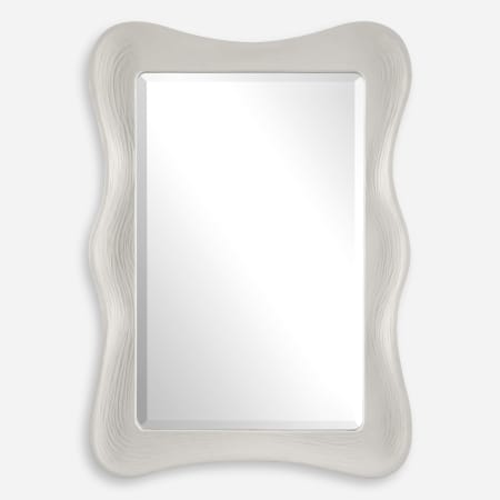 Uttermost Whitehaven 25-1/2" W x 35-5/8" H Rectangular Framed Bathroom Mirror Matte White