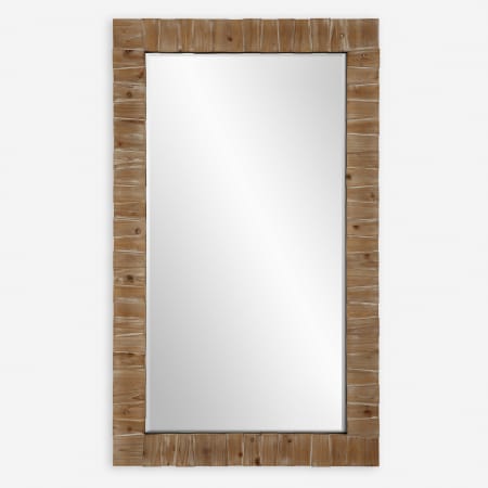 Uttermost Ayanna 43-3/4" W x 73-3/4" H Rectangular Framed Bathroom Mirror Solid Fir / Light Grey