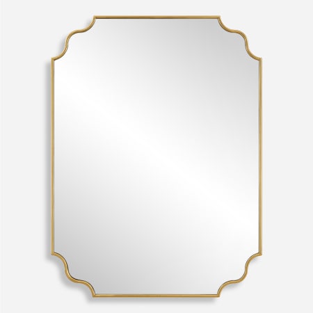 Uttermost Lennyn 30" W x 40" H Specialty Framed Bathroom Mirror Gold