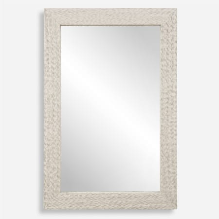 Uttermost Everett 39-5/8" W x 59-5/8" H Rectangular Framed Bathroom Mirror Ivory