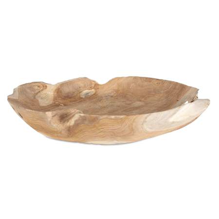 Uttermost Organic Embrace 20" Wide Teak Wood Decorative Bowl Teak