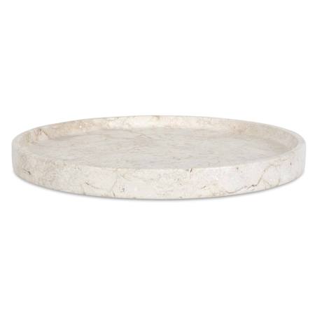 Uttermost Travessa 15" Wide Travertine Decorative Tray Natural Stone