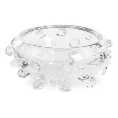 Uttermost Aura 10-1/2" Wide Glass Decorative Bowl Clear