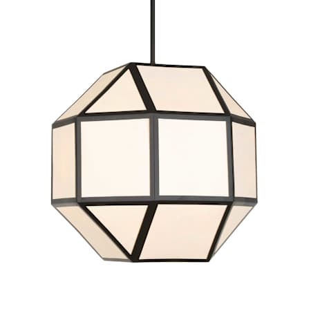 Uttermost Hoi 4 Light 24" Wide Chandelier Black
