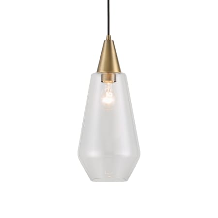 Uttermost Eichler 8" Wide Mini Pendant - Antique Brass Antique Brass