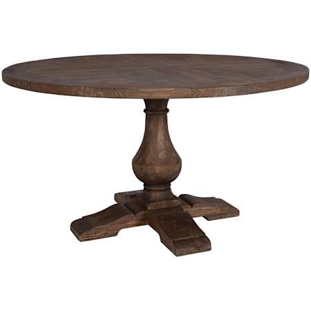 Uttermost Stratford 54" Diameter Wood Table Natural