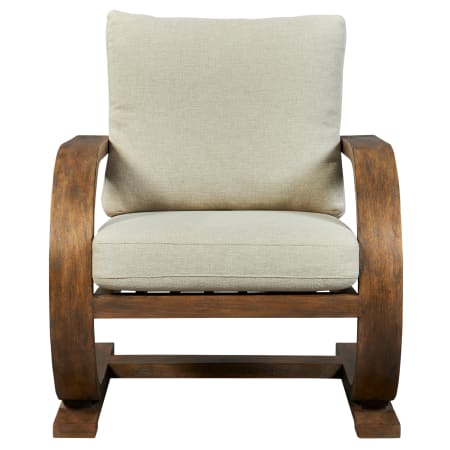 Uttermost Bedrich 30" Wide Accent Chair Weathered Pecan
