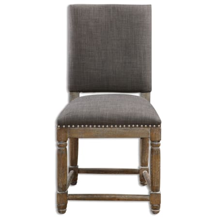 Uttermost Laurens Fabric Chair Designed by Matthew Williams Weathered Gray