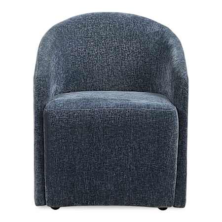 Uttermost Harbor 25" Wood Polyester Dinner Chair Harbor Blue