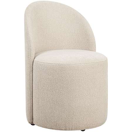 Uttermost Roll With It 22" Wide Plywood Framed Polyester Accent Chair Light Sand
