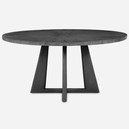 Uttermost Pulsar 60" Diameter Acacia Wood Dining Table Gray
