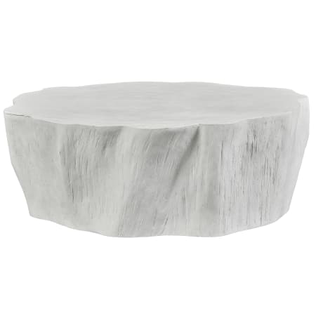 Uttermost Woods Edge 42" Wide Fiberglass Coffee Table Crisp White