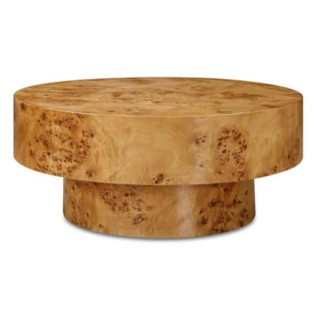 Uttermost Knots 36" Diameter Plywood Table Burl