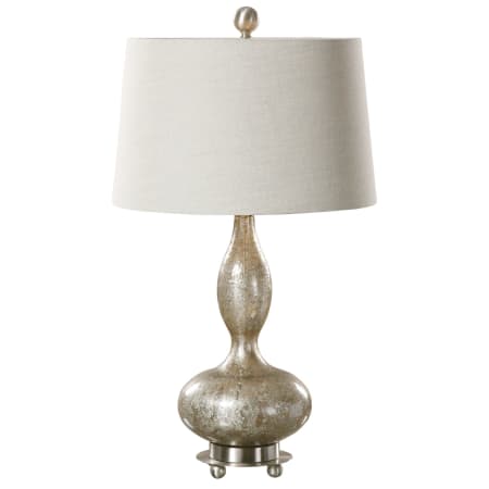 Uttermost Vercana 29" Tall Vase Table Lamp Smoked Mercury / Brushed Nickel