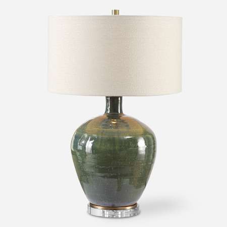 Uttermost Elva 28" Tall Vase Table Lamp Multi-Colored