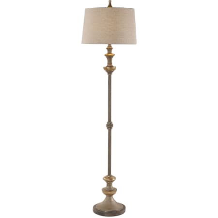 Uttermost Vetralla Single Light 66-1/2" Tall Accent Table Lamp Silver Bronze