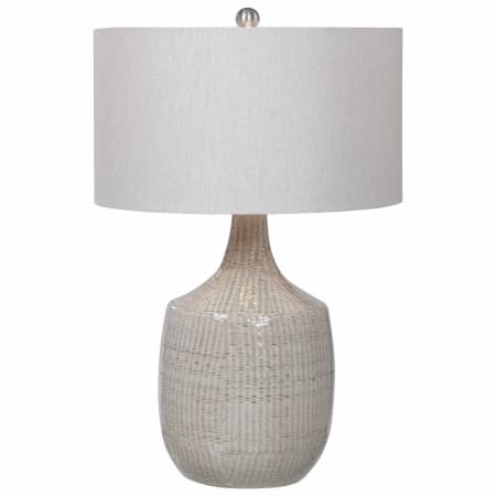 Uttermost Felipe 30" Tall Vase Table Lamp Distressed Light Gray
