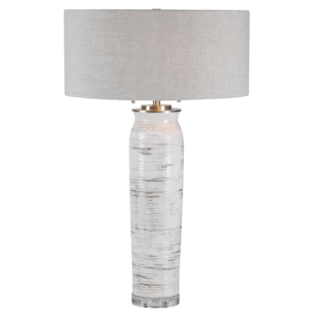 Uttermost Lenta 30" Tall Ceramic Table Lamp White