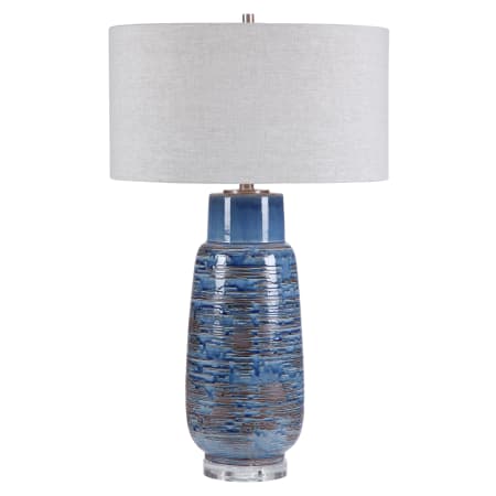 Uttermost Magellan 32" Tall Ceramic Table Lamp Blue