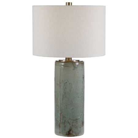 Uttermost Callais 33" Tall Ceramic Table Lamp Aqua