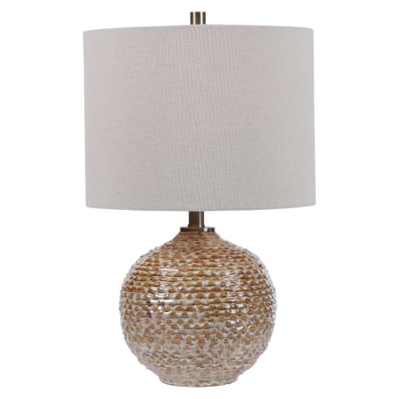 Uttermost Lagos 22" Tall Vase Table Lamp Aged Taupe