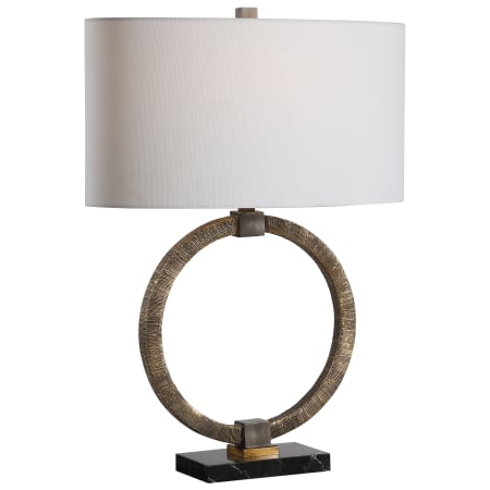 Uttermost Relic 26" Tall Accent Table Lamp Antiqued Gold / Black