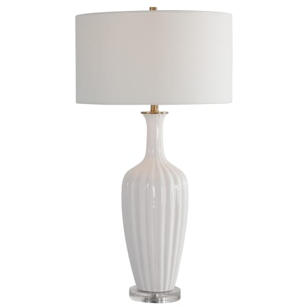 Uttermost Strauss 34" Tall Ceramic Table Lamp White