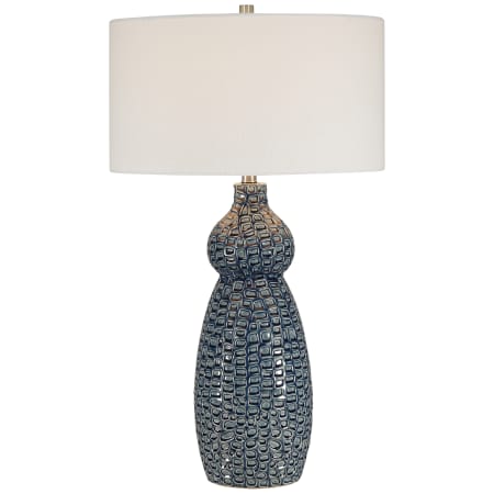 Uttermost Holloway 32" Tall Ceramic Table Lamp Cobalt Blue