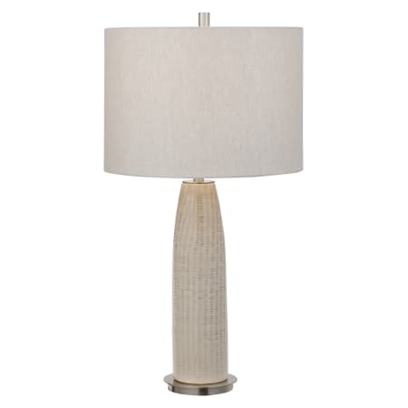 Uttermost Delgado 28" Tall Ceramic Table Lamp Light Gray