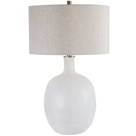 Uttermost Whiteout 30" Tall Vase Table Lamp Mottled White