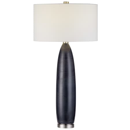 Uttermost Cullen 35" Tall Ceramic Table Lamp Blue Gray